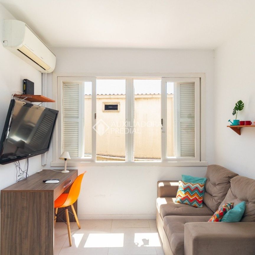 Apartamento JK com 1 quarto e 21m² para alugar em Praia de Belas, Porto Alegre. - Foto 1
