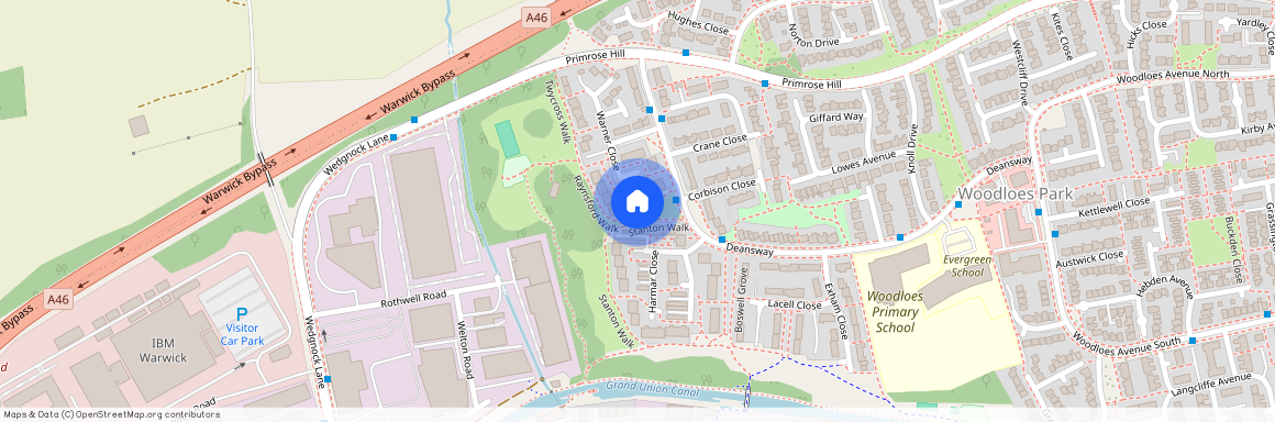 Raynsford Walk, Warwick, CV34