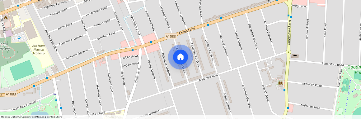 Leamington Gardens, Ilford, IG3