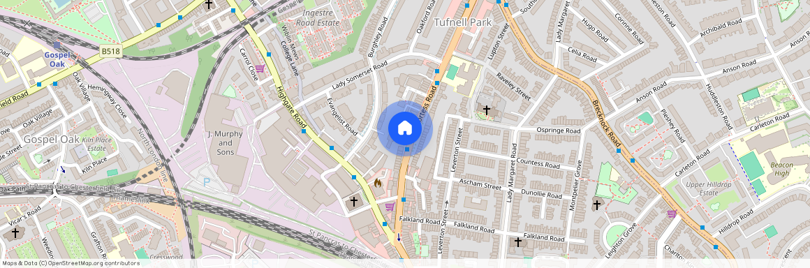 Flat 3, 41 Fortess Road, London