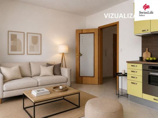Pronájem bytu 1+kk a garsoniéry 33 m², Ohradní , Kamenice - Fotografie 1