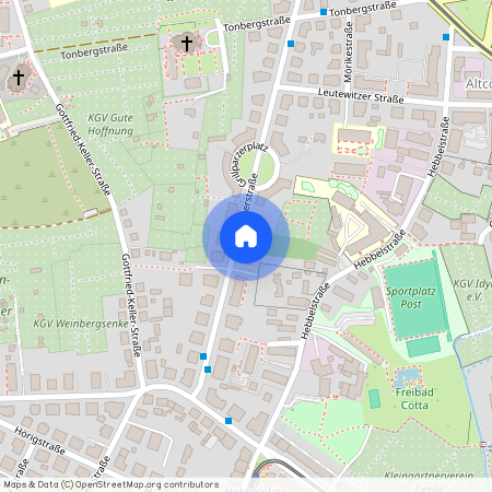 Grillparzerstraße 37b, 01157 Dresden - Cotta