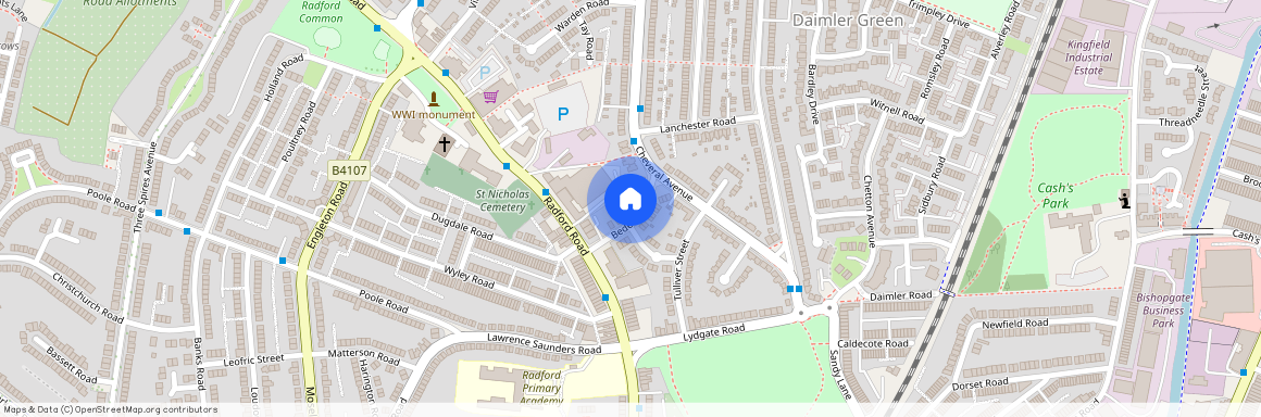 Bede Road, Coventry, CV6 3BW