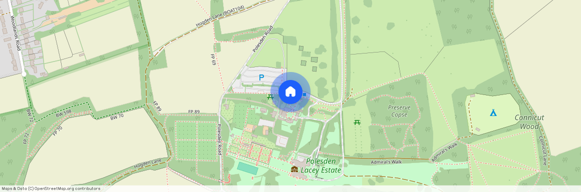 Bagden Hill Polesden Lacey RH5, Polesden Lacey, RH5