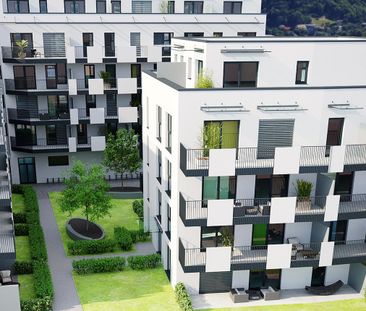 Moderne 2-Zimmer-Wohnung mit Balkon - Foto 2