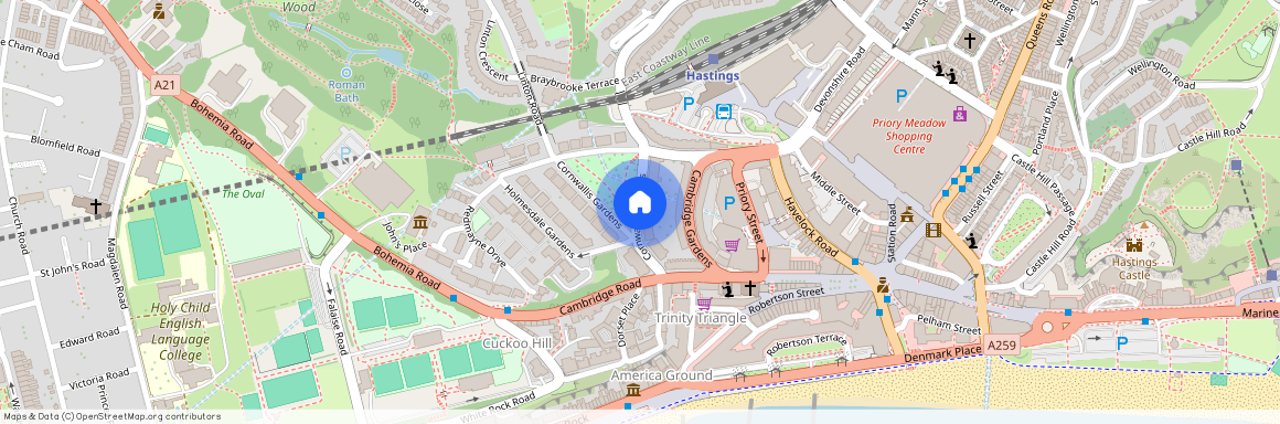 Cornwallis Gardens, Hastings