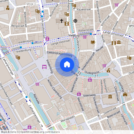 Oudegracht 119-H, Lange Elisabethstraat, Mariaplaats en omgeving, 3511AH, Utrecht