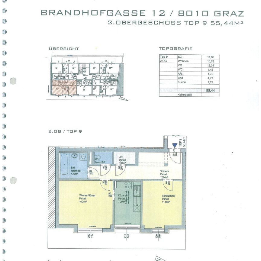 Brandhofgasse 12/9 - Gemütliche 2-Zimmerwohnung Nähe Kunstuni - Ihr neues Zuhause in bester Lage! - Foto 2