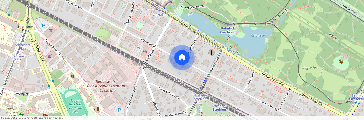 Wiener Strasse, Dresden, 01219 Dresden - Strehlen