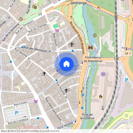 rue du wad billy, Metz-Ancienne-ville