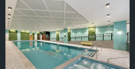 Spacious & Furnished 1-Bed Apartment I Tiled & Timber Flooring I Gym & Pool - Photo 5