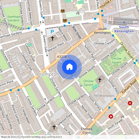 South Kensington, Cranley Place, SW7 3AB, London