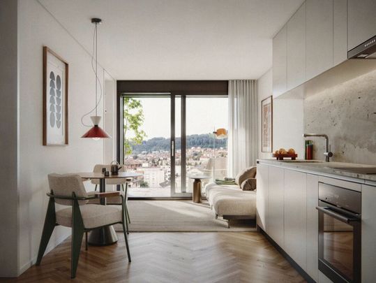 3.5 Zimmer, 63 m², 4. Stock - Photo 1