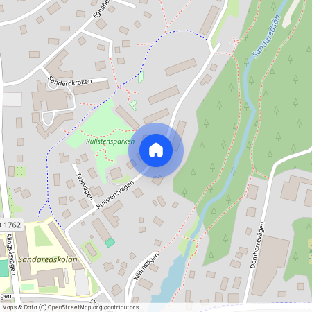 Rullstensvägen, Sandared