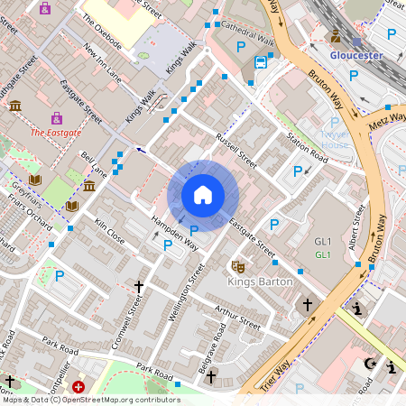 Eastgate Street, Gloucester, Gloucestershire, GL1