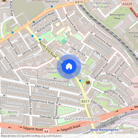 North End Road, London, W14