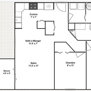 Appartement 4 1/2 à Repentigny à louer - Photo 2
