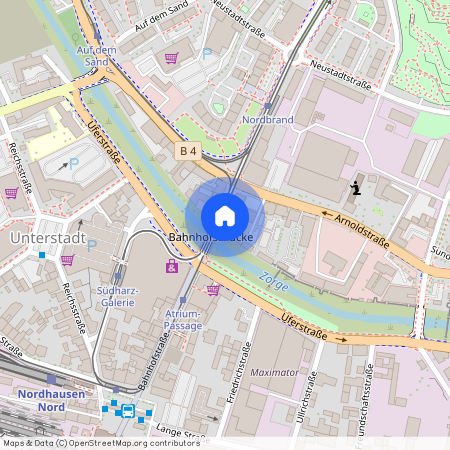 Bahnhofstrasse 19A/ B, 99734 Thüringen - Nordhausen