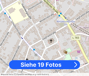 Gepflegte 3 Zimmer Wohnung im Bielefelder Westen mit Einbauküche - Foto 1