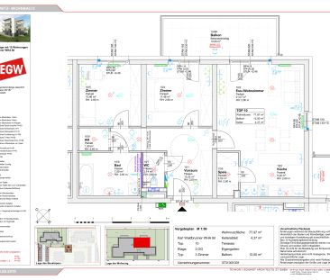 3-Zimmer-Wohnung mit Balkon, Top 10 - Foto 1