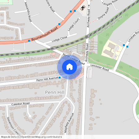 2FF 119b Penn Hill Avenue, Lower Parkstone, Poole