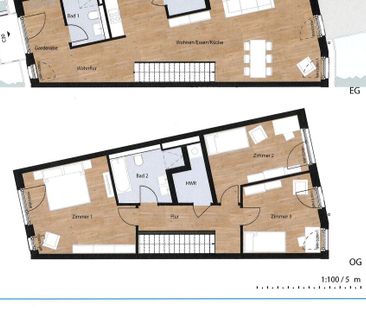 Großzügige 4-Zimmer-Maisonette-Komfortwohnung, barrierearm - Foto 5