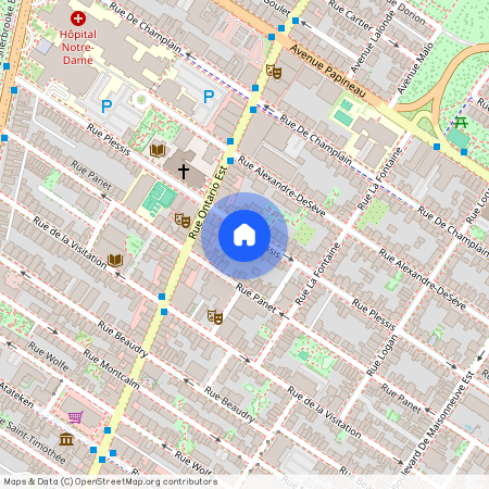 1890 Rue Plessis, Kanada, Ville-Marie