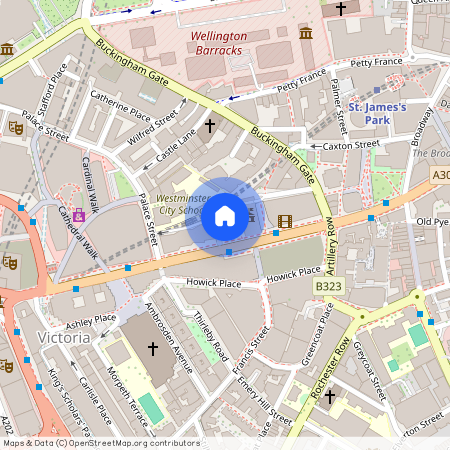 Kings Gate Walk, Victoria, SW1E