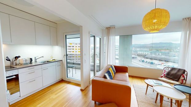 2.5 Zimmer, 49 m², 7. Stock - Foto 1