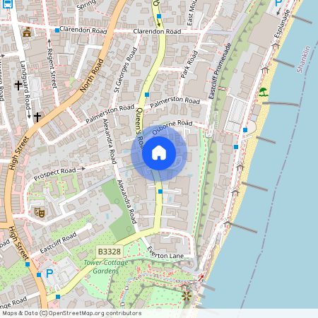 Queens Road, Shanklin, Isle of Wight, PO37