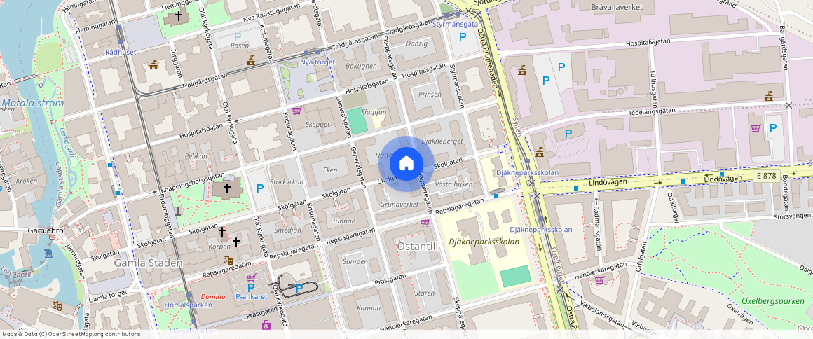 Östantill, NORRKÖPING, Norrköping, Östergötland, Skolgatan 23