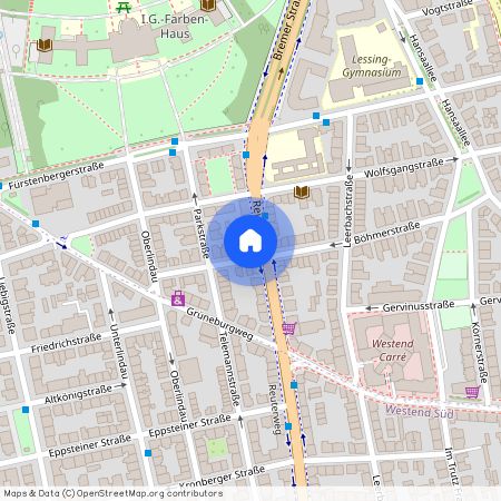 Böhmerstraße 48, 60322 Frankfurt am Main - Nordend