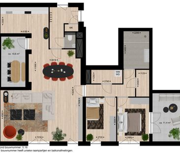 Appartement te huur: Emmapassage 13-11 5038 XA Tilburg - Photo 5