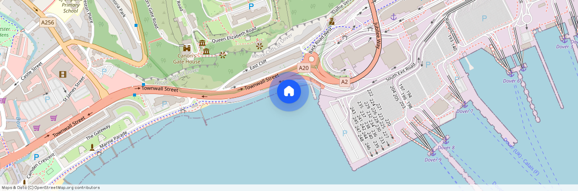 East Cliff First Floor, East Cliff, CT16