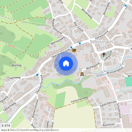 5107, Schinznach Dorf, Mühlegässli, 7