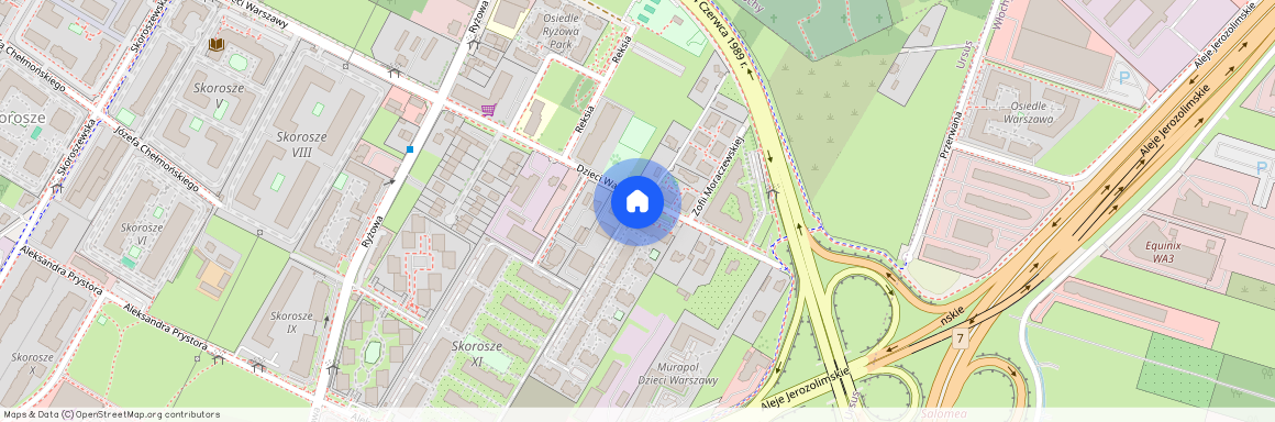 ul. Dzieci Warszawy 11, Skorosze, Ursus, Warszawa, mazowieckie