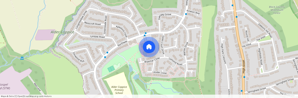 SedgleyAlderwood Precinct, DY3 3QY, Dudley