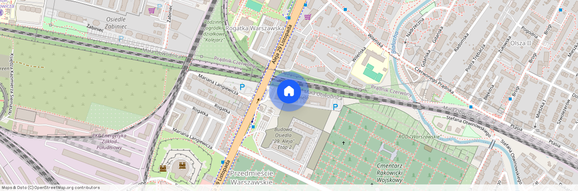Aleja 29 Listopada, Przedmieście Warszawskie, Stare Miasto, Kraków, małopolskie