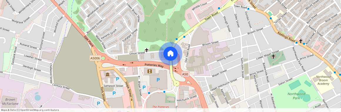 Stoke-on-Trent, Staffordshire, ST1