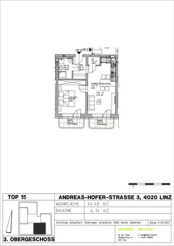 Wohnen am Andreas-Hofer-Platz – Erstklassig sanierte Wohnung mit zwei Balkonen - Foto 3