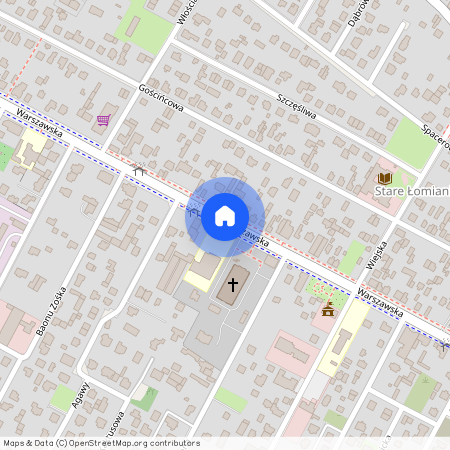 Łomianki, Warszawska