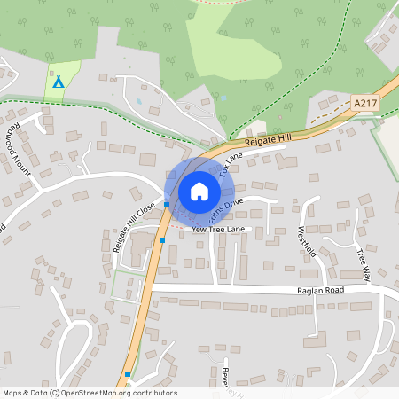 Reigate Hill, Reigate, Surrey, RH2
