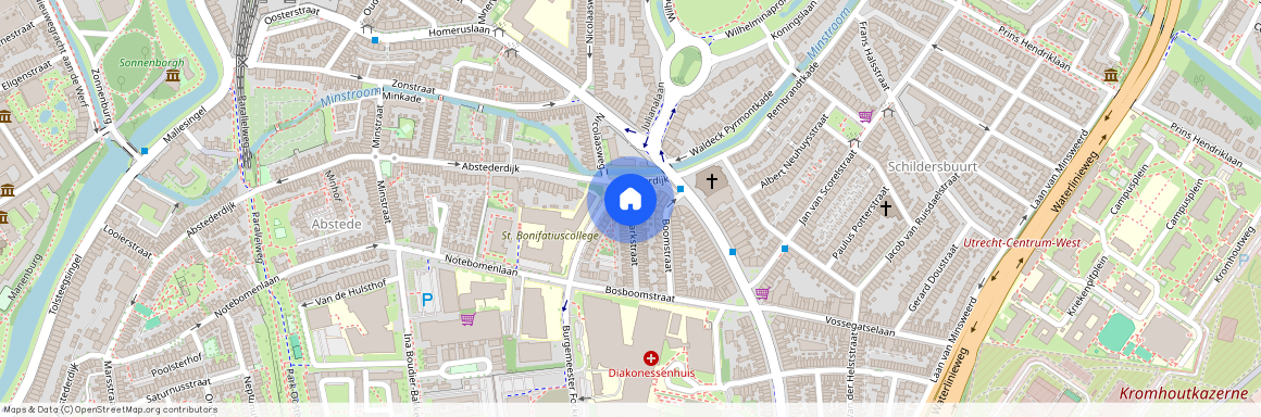 Abstede, Tolsteegsingel e.o., 3582 KL, Markstraat, Utrecht