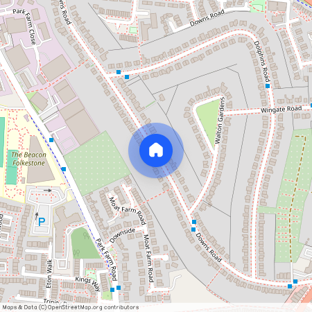 Downs Road, Folkestone