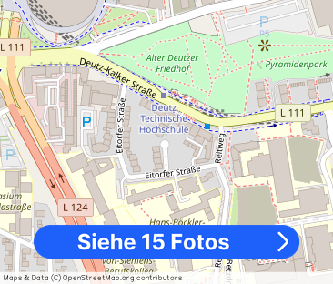 Deutz!!! Einziehen und Wohlfühlen...Dachgeschossglück vis á vis der... - Foto 1
