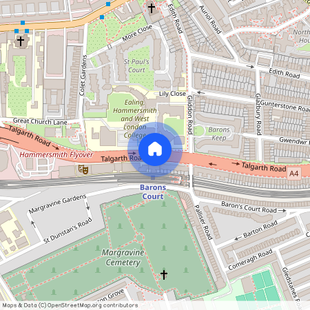 Talgarth Road, Hammersmith, W14