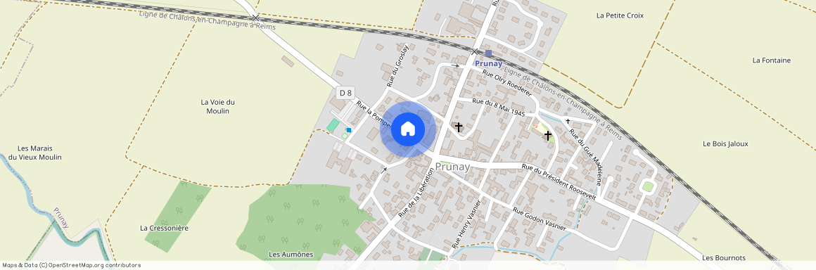 2 RUE DE LA POMPELLE, 51360, Prunay