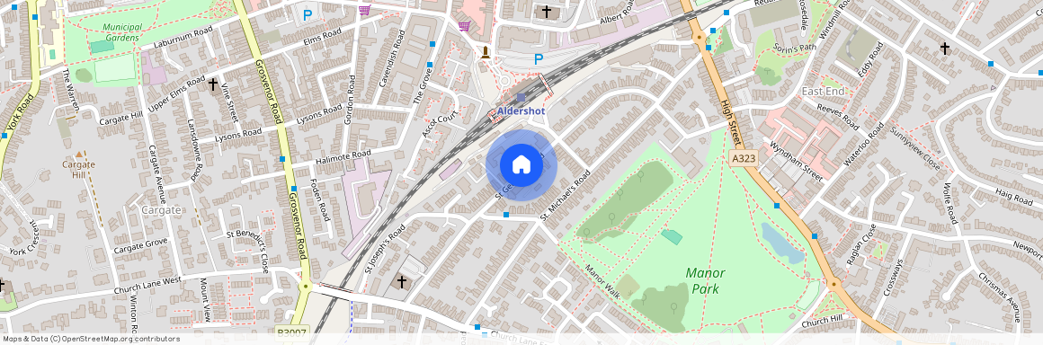 St. Georges Road, Aldershot, Hampshire, GU12