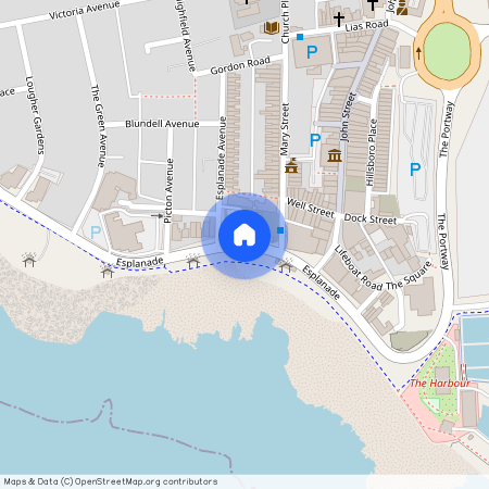 Esplanade, Porthcawl, Bridgend County Borough, CF36