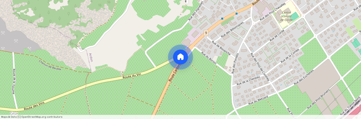 1957, Ardon, Route cantonale, 12